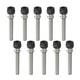 10PC C16 ER16 100L Collet Straight Shank Chuck Tool Holder For CNC Milling Lathe