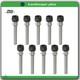 10PC ER16 100L C16 Collet Straight Shank Chuck Tool Holder For CNC Milling Lathe