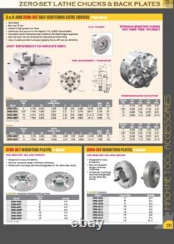 10 D1-5 3-jaw Camlock Lathe Chuck (3900-4630)