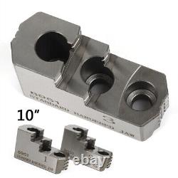 10'' Double Step Hard Steel Jaws for Kitagawa B-210 CNC Lathe Chuck 3pc Set USA