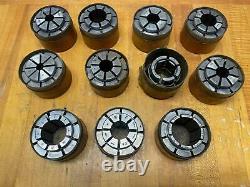 (11) Crawford C Multibore Collets C3-C13 Lathe Chuck 3/8 to 1-5/8