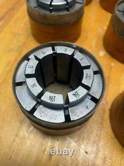 (11) Crawford C Multibore Collets C3-C13 Lathe Chuck 3/8 to 1-5/8