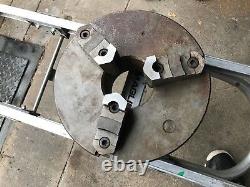 12 3-jaw Self-centering Lathe Chuck D1-8 4719 Mounting Made In Germany