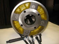 12 4-JAW LATHE CHUCK with independent jaws #1204F0, K72 300 NEW