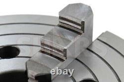 12 4 Jaw Independent Lathe Chuck Plain Back TIR Certificate 2 Set Jaw