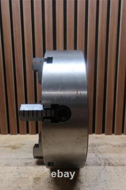 12 4 Jaw Manual Lathe Chuck Plain Mount