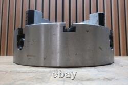 12 4 Jaw Manual Lathe Chuck Plain Mount