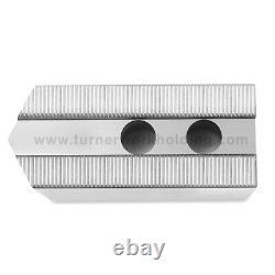 12 Lathe Chuck Pointed Steel Soft Jaws (Kitagawa, Samchully) ht=4, 21mm slot