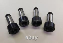 12 Piece 5C Machine Lathe Smooth Round Collets with Rack. 1.12 2.38 Bore ID