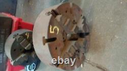 12 cushman 4 jaw lathe chuck