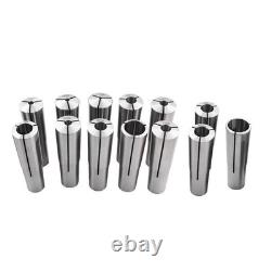 13Pc #4 Morse Taper Collet 1/8-1 4MT MT4 With 3/16 1/4 3/8 1/2 5/8 3/4