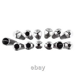 13Pc #4 Morse Taper Collet 1/8-1 4MT MT4 With 3/16 1/4 3/8 1/2 5/8 3/4