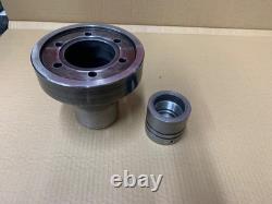 140 Flat 3J COLLET NOSE, CNC LATHE PULLBACK NOSEPIECE / CHUCK FROM OKUMA LB-10