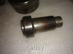 14 pc Pratt & Whitney #10 10P Collet Set with Spindle Adapter & Thread Protector