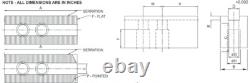 15 Lathe Chuck Pointed Aluminum Soft Jaws for (Kitagawa, Samchully), ht-4.0 3PC