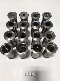 16C Emergency Collet Lot Of 16 Hardinge Lathe Chuck Tool Holder Internal Threads