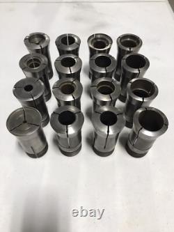 16C Emergency Collet Lot Of 16 Hardinge Lathe Chuck Tool Holder Internal Threads