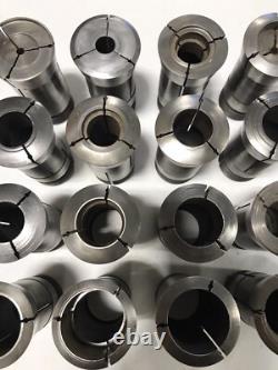 16C Emergency Collet Lot Of 16 Hardinge Lathe Chuck Tool Holder Internal Threads