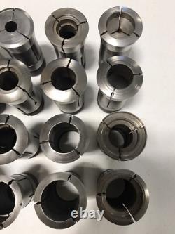 16C Emergency Collet Lot Of 16 Hardinge Lathe Chuck Tool Holder Internal Threads