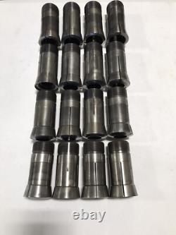16C Emergency Collet Lot Of 16 Hardinge Lathe Chuck Tool Holder Internal Threads