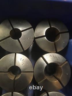 18pc Monarch CBB Collet Set 1/8 To 1-3/8 Machinist Tool 50mm Metal Lathe Chuck