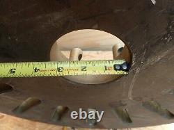 19-5/8 500mm OD Lathe Face Plate 3-3/8 Thru Hole, D1-8 Camlock Spindle Mount