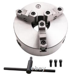 20cm 3 Jaw 8 Self Centering Lathe Chuck for CNC Drilling 3-M10 Mounting Thread