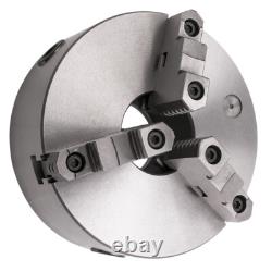 20cm 3 Jaw 8 Self Centering Lathe Chuck for CNC Drilling 3-M10 Mounting Thread