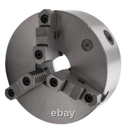 20cm 3 Jaw 8 Self Centering Lathe Chuck for CNC Drilling 3-M10 Mounting Thread