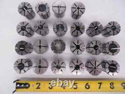 22pcs Erickson Series F Tap L Style Collet 7/87.900 Milling Lathe Cnc