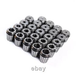 24PCS ER40 Collet Set Metric Spring Collet Milling Lathe CNC Chuck Bit Holder