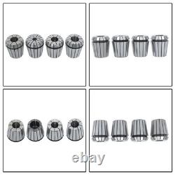 24 Pack ER40 Collet Set Metric Spring Collet Milling Lathe CNC Chuck Bit Holder