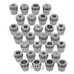 29Pc ER40 Precision Spring Collet Set Milling Lathe CNC Chuck Bit Holder Tool