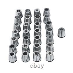 29Pc ER40 Precision Spring Collet Set Milling Lathe CNC Chuck Bit Holder Tool