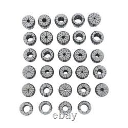29Pc ER40 Precision Spring Collet Set Milling Lathe CNC Chuck Bit Holder Tool 29Pc ER40 Precision Spring Collet Set Milling Lathe CNC Chuck Bit Holder Tool