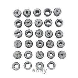 29Pc ER40 Precision Spring Collet Set Milling Lathe CNC Chuck Bit Holder Tool