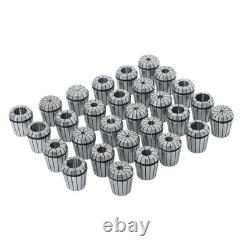 29Pc ER40 Precision Spring Collet Set Milling Lathe CNC Chuck Bit Holder Tool