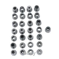 29Pc ER40 Precision Spring Collet Set Milling Lathe CNC Chuck Bit Holder Tool 29Pc ER40 Precision Spring Collet Set Milling Lathe CNC Chuck Bit Holder Tool