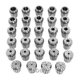 29Pcs ER40 Spring Collet Set Precision Milling Lathe CNC Chuck Bit Holder Tool