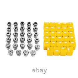 29Pcs ER40 Spring Collet Set Precision Milling Lathe CNC Chuck Bit Holder Tool