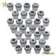 29 Pack ER40 Precision Spring Collet Set Milling Lathe CNC Chuck Bit Holder Tool