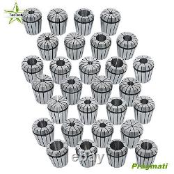 29 Pack ER40 Precision Spring Collet Set Milling Lathe CNC Chuck Bit Holder Tool