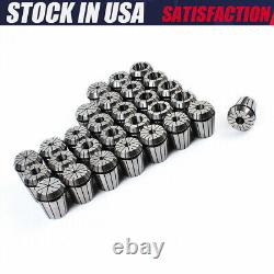 29x ER40 Precision Spring Collet Set Milling Lathe CNC Chuck Bit Holder Tool