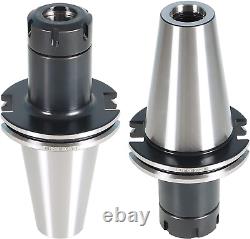 2Pcs CAT50-ER32-100 Collet Chuck, 4 Inch Extension Collet Chuck Tool Holder Set