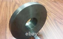 2-1/4-8 Semi-Finished adapter Plate for 6 LATHE CHUCKS #ADP-06-214SM- NEW