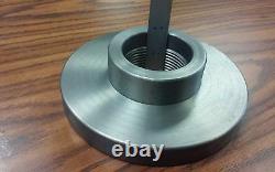 2-1/4-8 Semi-Finished adapter Plate for 6 LATHE CHUCKS #ADP-06-214SM- NEW