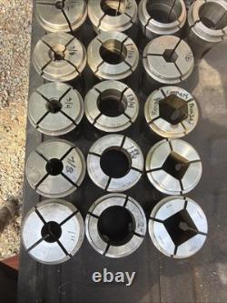 36pc B60 INDEX 23 B&S Collet Set Mostly Hardinge Metal Lathe Chuck CNC Turning