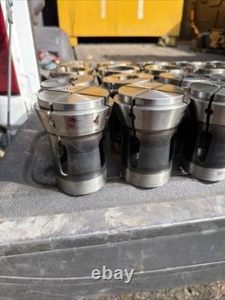 36pc B60 INDEX 23 B&S Collet Set Mostly Hardinge Metal Lathe Chuck CNC Turning
