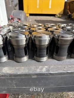 36pc B60 INDEX 23 B&S Collet Set Mostly Hardinge Metal Lathe Chuck CNC Turning
