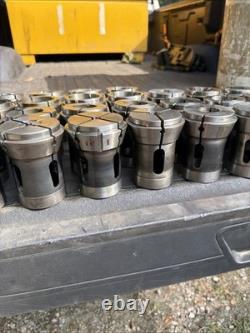 36pc B60 INDEX 23 B&S Collet Set Mostly Hardinge Metal Lathe Chuck CNC Turning